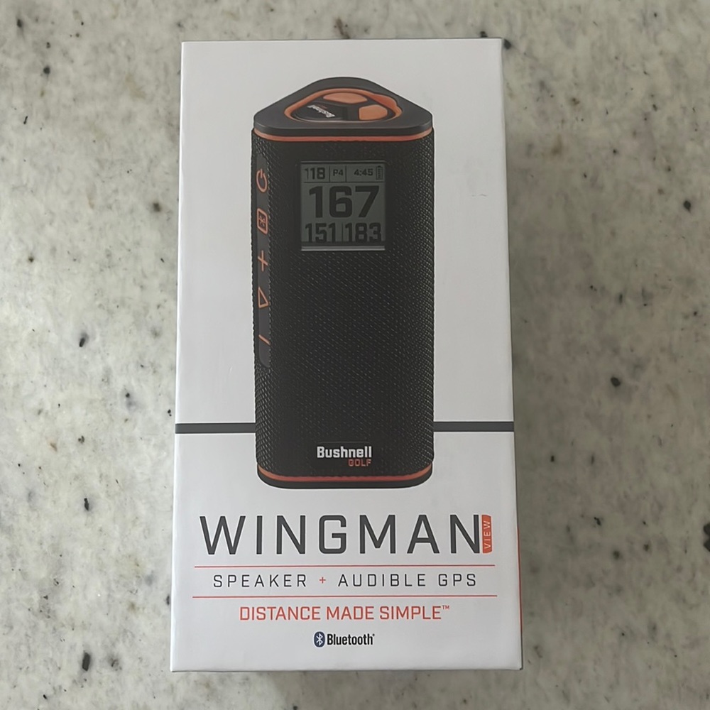 Wingman View speaker + audible gps